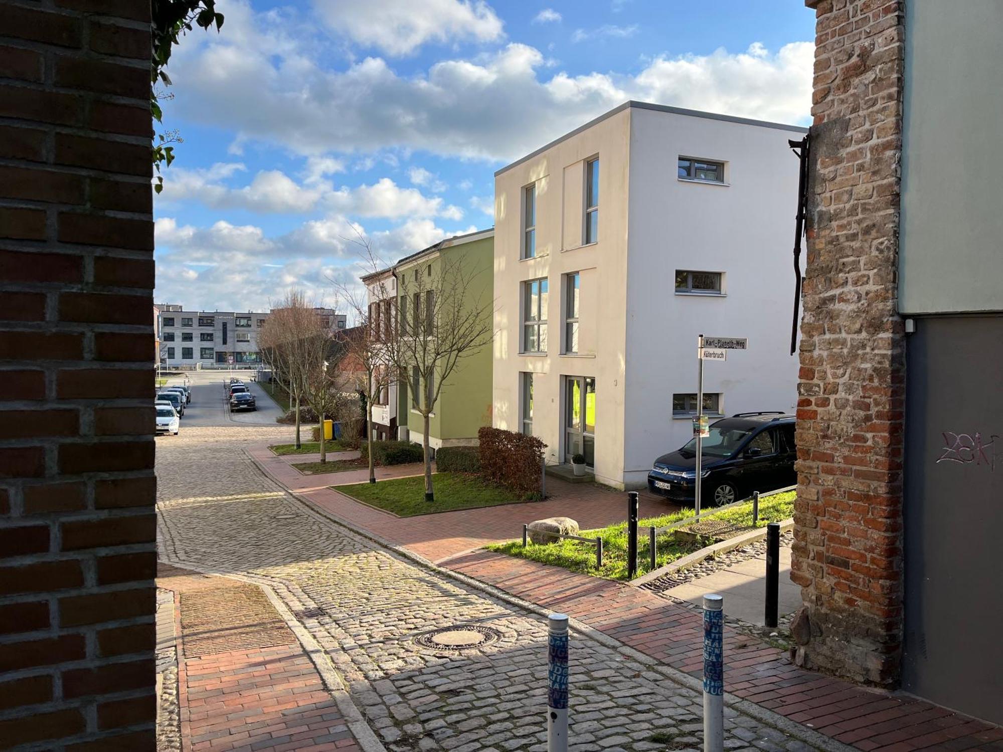 Ferienwohnung An Der Historischen Stadtmauer รอสต็อค ภายนอก รูปภาพ