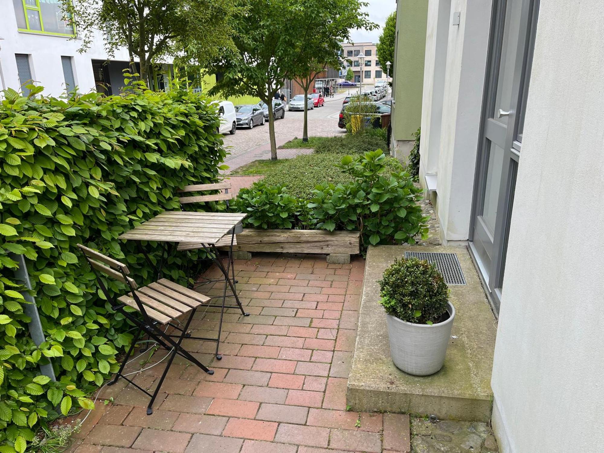 Ferienwohnung An Der Historischen Stadtmauer รอสต็อค ภายนอก รูปภาพ