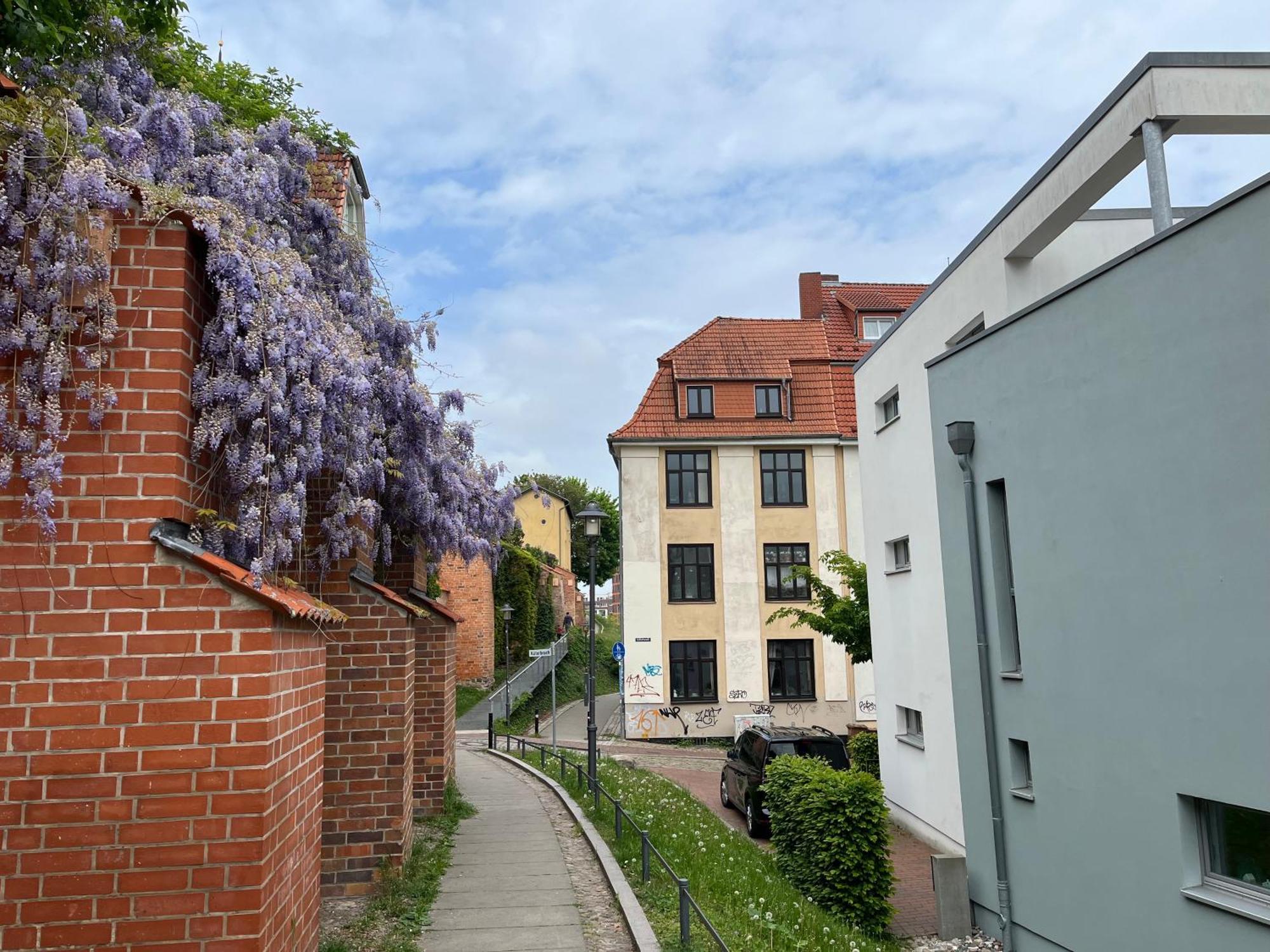 Ferienwohnung An Der Historischen Stadtmauer รอสต็อค ภายนอก รูปภาพ