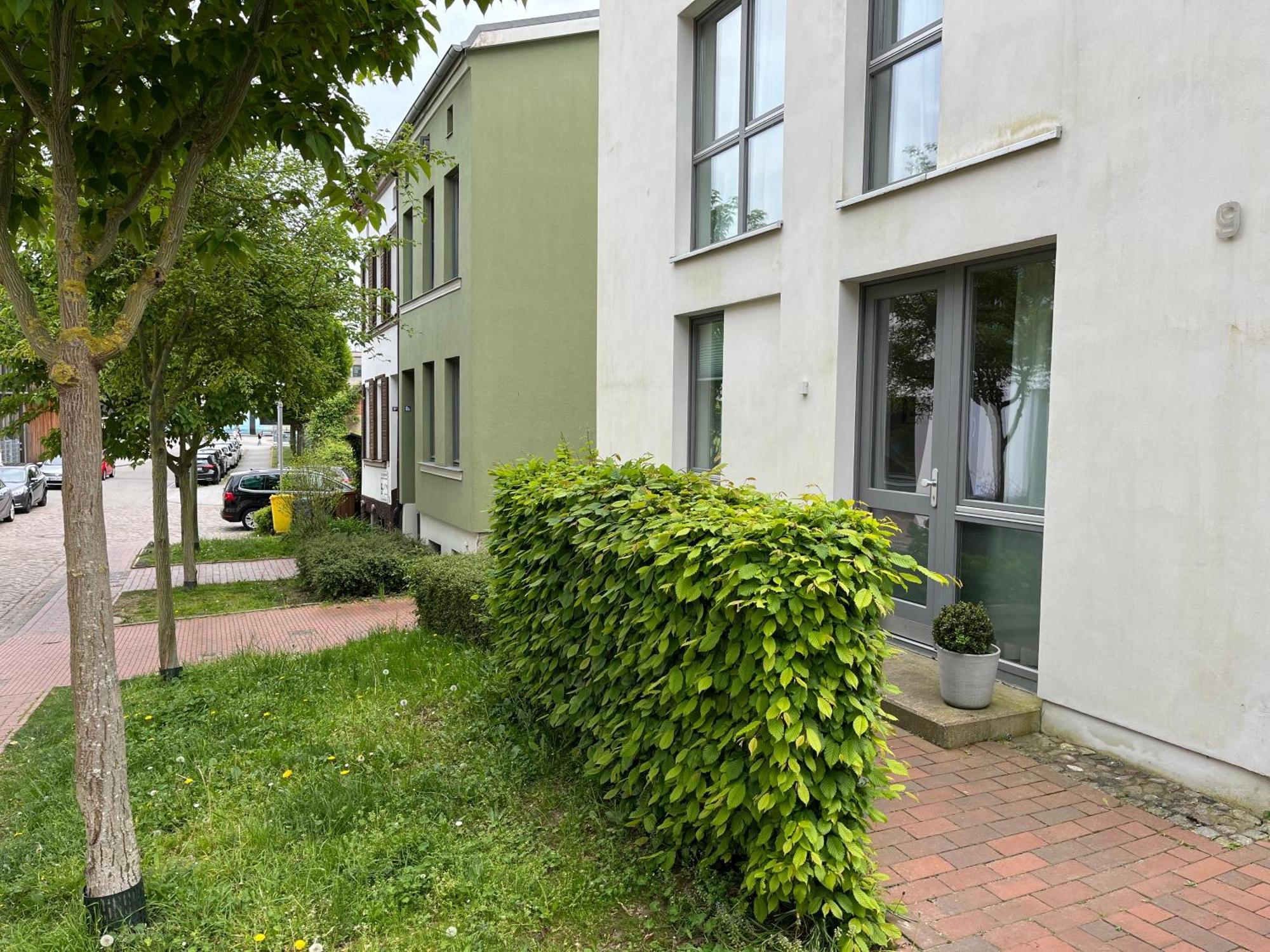 Ferienwohnung An Der Historischen Stadtmauer รอสต็อค ภายนอก รูปภาพ